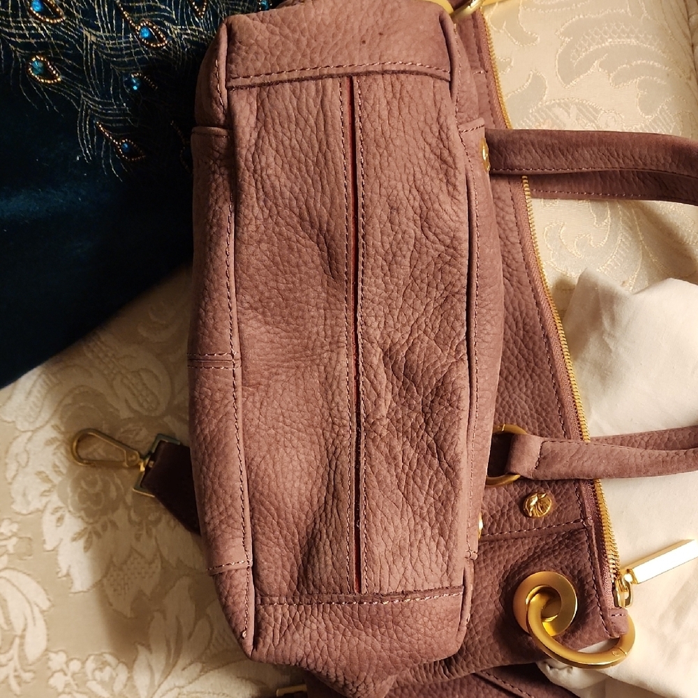 Hammitt Daniel Medium Mauve Rose Pink Gold Accents Euc 2020 - Picture 14 of 16